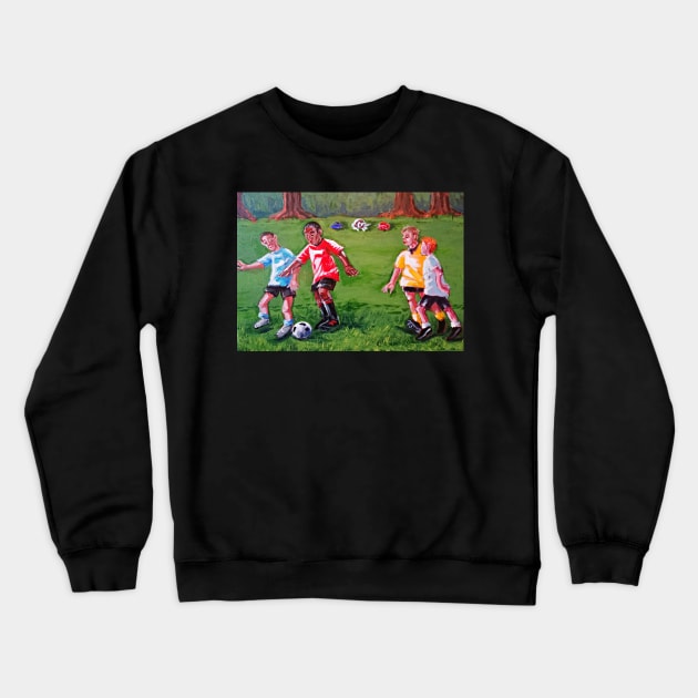 JUMPERS FOR GOALPOSTS Crewneck Sweatshirt by MarniD9